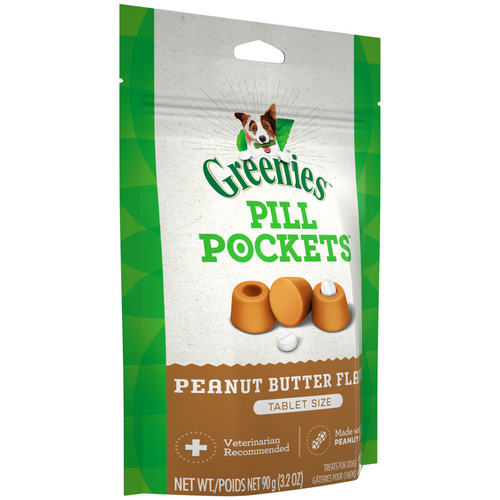 Greenies Pill Pockets Canine Peanut Butter Dog Treats