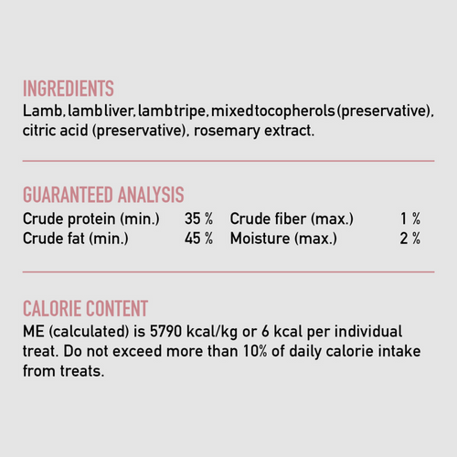 Orijen Freeze Dried Grass Fed Lamb Dog Treats