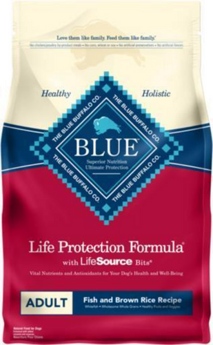 Blue Buffalo Life Protection Formula Adult Fish & Brown Rice Recipe Dry Dog Food