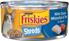 Friskies Savory Shreds Ocean Whitefish and Tuna Wet Cat Food
