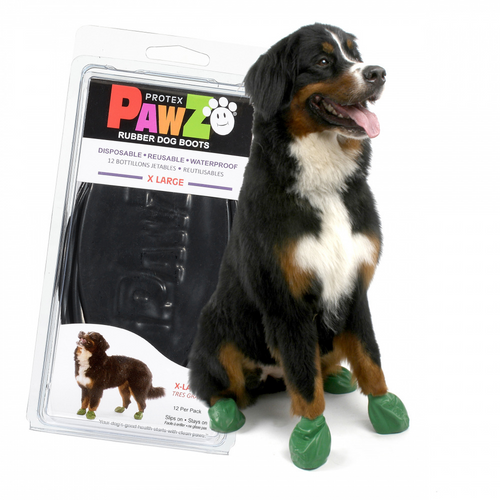 Pawz Black Dog Boots