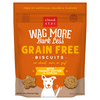 Cloud Star Wag More Bark Less Crunchy Grain Free Peanut Butter & Apples Dog Treats