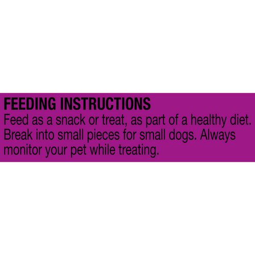 Natural Balance Rewards Crunchy Biscuits Dog Treats for Small Breeds with Real Venison