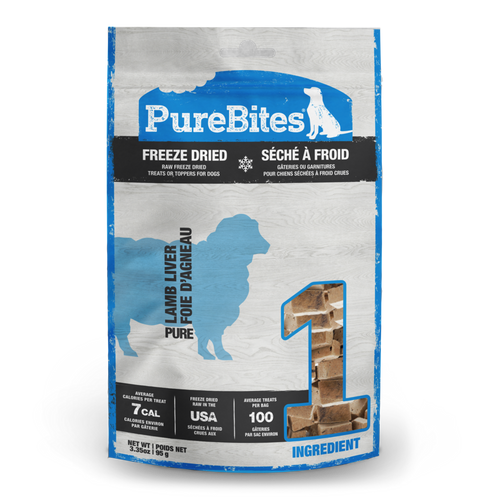PureBites Freeze Dried Lamb Dog Treats