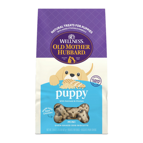 Old Mother Hubbard Mother's Solutions Crunchy Natural Mini Dog Biscuits Puppy Dog Treats