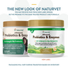 NaturVet Advanced Vet Strength PB6 Probiotics & Enzymes Sensitive Stomach & Digestive Aid Powder for Dogs & Cats