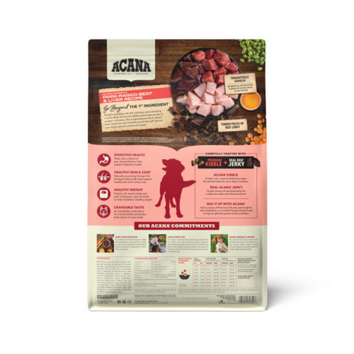 ACANA Butchers Favorites Farm-Raised Beef and Liver Recipe Dry Dog Food