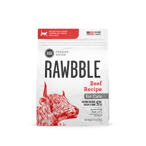 BIXBI RAWBBLE Beef Freeze Dried for Cats