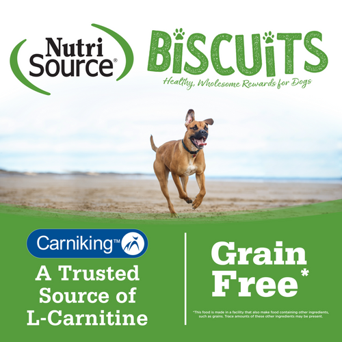 NutriSource Grain Free Chicken Biscuits Dog Treats