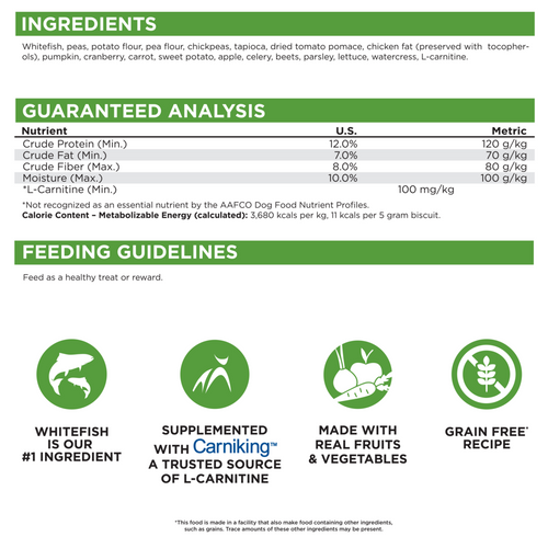 NutriSource Grain Free Chicken Biscuits Dog Treats