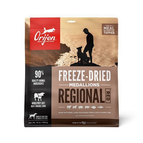 ORIJEN Regional Red Freeze Dried Dog Food