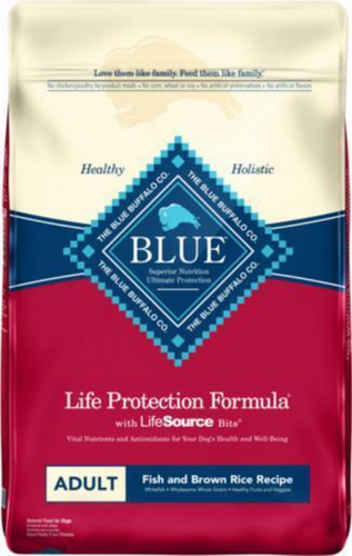 Blue Buffalo Life Protection Formula Adult Fish & Brown Rice Recipe Dry Dog Food