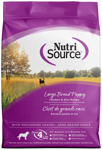 NutriSource Large Breed Puppy Chicken & Rice Dry Dog Food