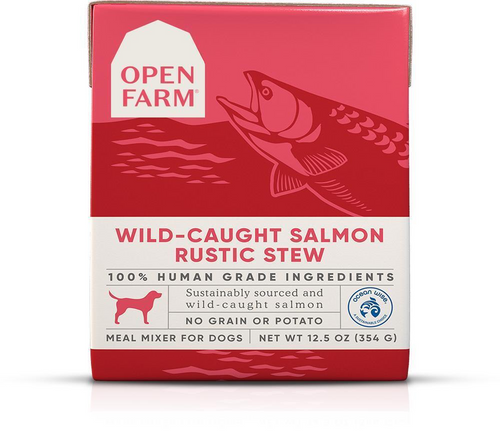 Open Farm Rustic Stew Wild Caught Salmon Wet Dog Food