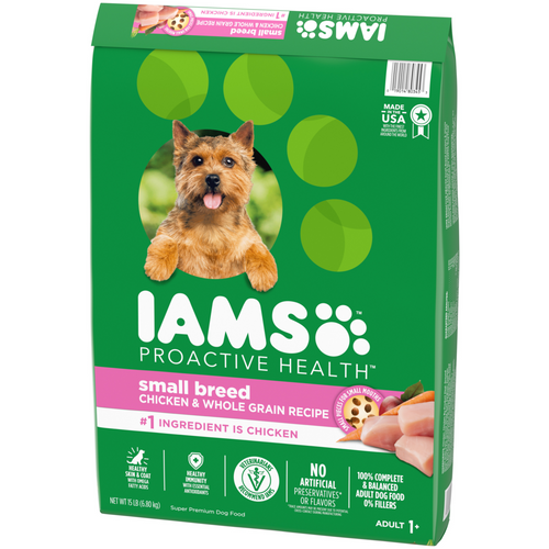 Iams Proactive Health Small & Toy Breed Adult For Small Dogs With Real Chicken Dry Dog Food
