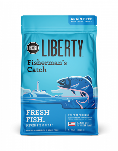 Bixbi Liberty Fisherman's Catch Kibble Dry Dog Food
