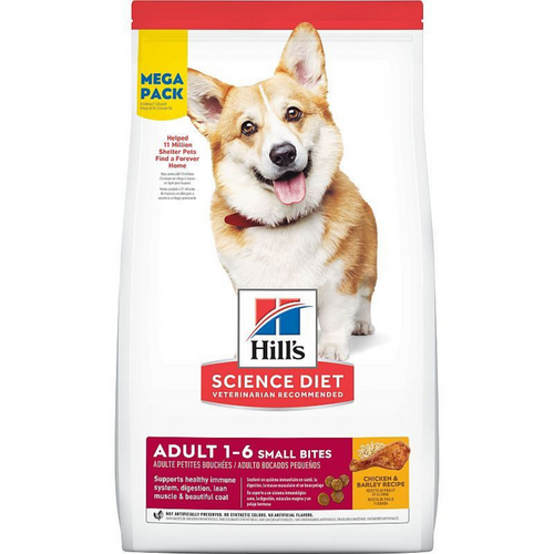 Hill's Science Diet Adult SM Bites Chicken & Barley Recipe Dry Dog Food