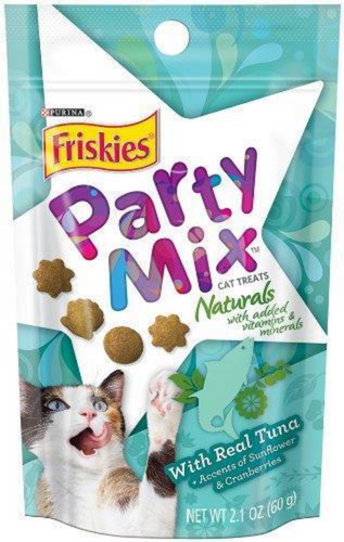Purina Friskies Party Mix Natural Tuna Cat Treats