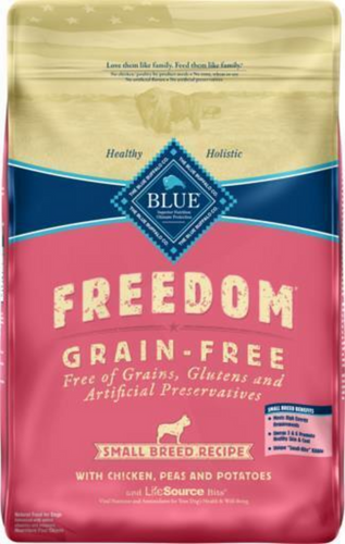 Blue Buffalo Freedom Grain-Free Small Breed Adult Chicken Recipe Dry Dog Food