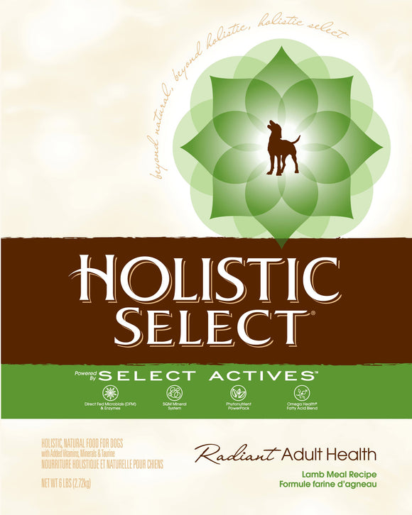 Holistic Select NaturalLamb Meal Recipe Dry Dog Food