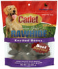 Cadet Rawhide Beef Flavor Knotted Bones for Dogs