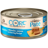 Wellness CORE Grain Free Natural Whitefish, Salmon & Herring Smooth Pate Canned Cat Food