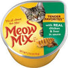 Meow Mix Tender Favorites Real Chicken and Liver in Gravy Cat Food Cups