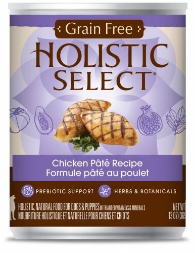 Holistic Select NaturalGrain Free Chicken Recipe Wet Canned Dog Food