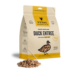 Vital Essentials Freeze Dried Grain Free Duck Mini Nibs Entree for Dogs Food