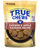 True Chews Premium Recipes Chicken & Apple Sausage Recipe Dog Treats