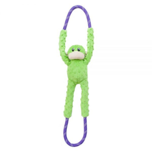 ZippyPaws Monkey RopeTugz Plush Dog Toy