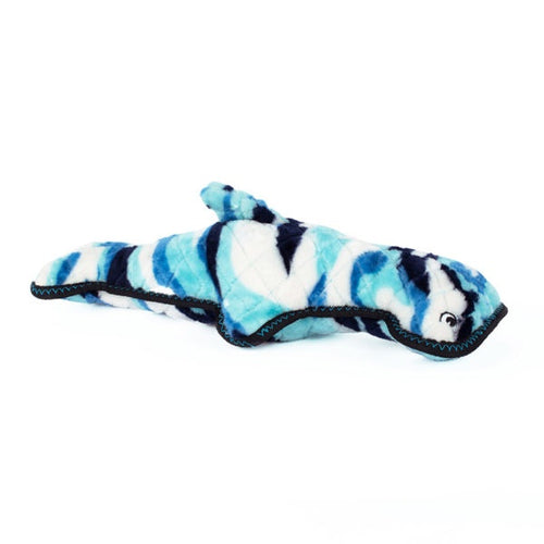 ZippyPaws Z-Stitch Grunterz Hamilton the Hammerhead Shark Plush Dog Toy