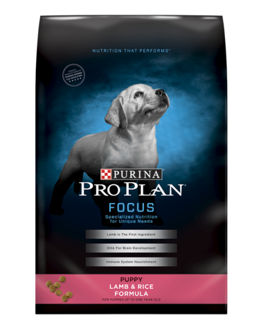 Purina Pro Plan Focus Lamb & Rice Formula Puppy Dry Dog Food