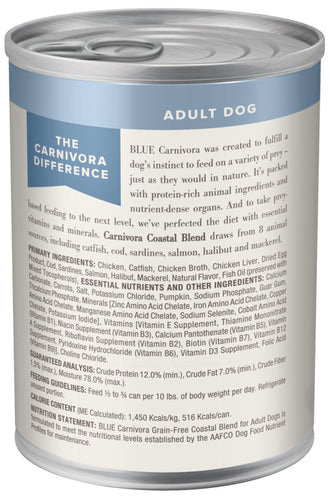 Blue Buffalo Carnivora Coastal Blend Grain-Free Adult Canned Dog Food