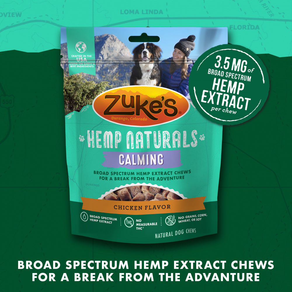 Zukes calming dog outlet treats