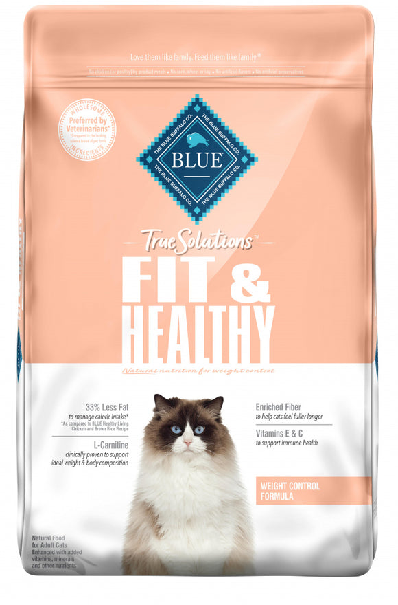 Blue Buffalo True Solutions Fit & Healthy Weight Control Formula Adult Dry Cat Food