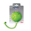 KONG ROGZ by KONG Flingz Ball w Rope Dog Toy