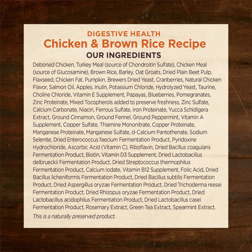 Wellness Core Digestive Health Chicken Recipe Dry Dog Food