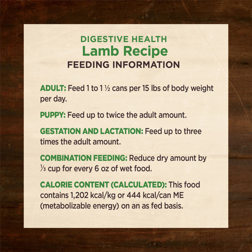 Wellness Core Digestive Health Grain Free Lamb Recipe Canned Dog Food