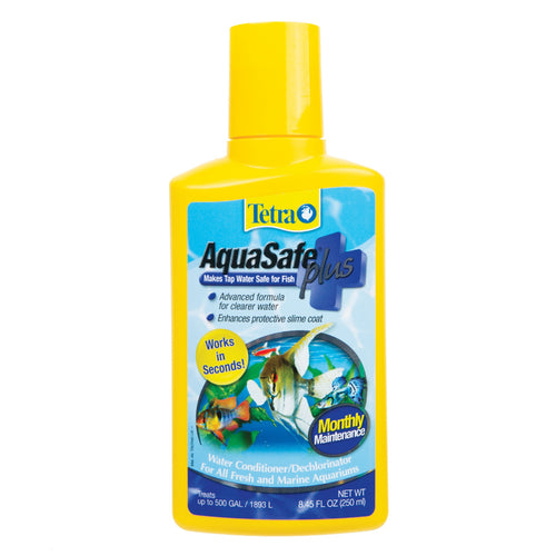 Tetra AquaSafe Plus Freshwater & Marine Aquarium Water Conditioner