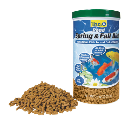 Tetra Pond Spring & Fall Diet Transitional Fish Food