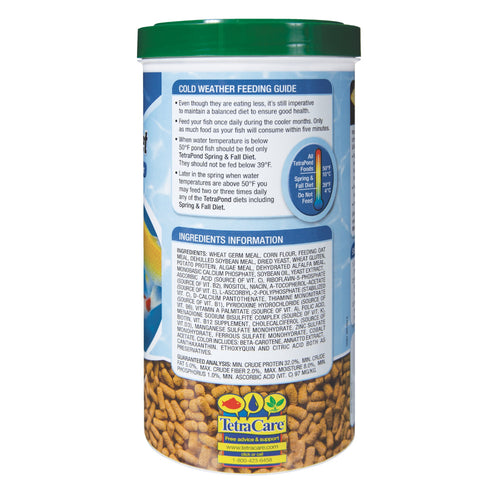 Tetra Pond Spring & Fall Diet Transitional Fish Food