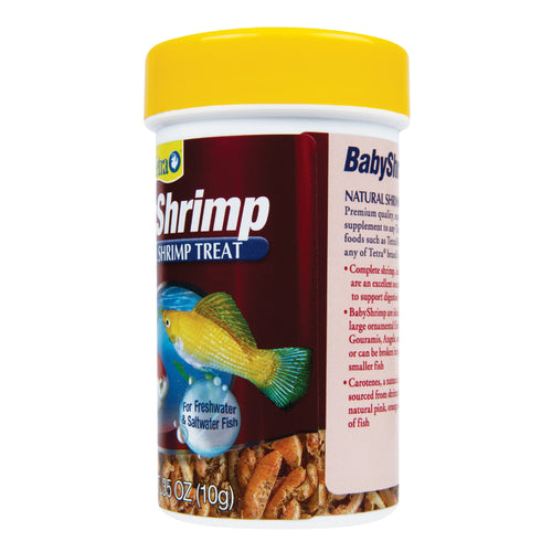 Tetra BabyShrimp Sun Dried Gammarus Freshwater & Saltwater Fish Food