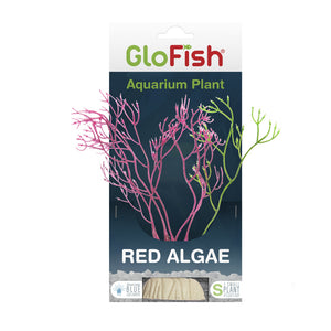 GloFish Plant Red Algae Tank Accessory