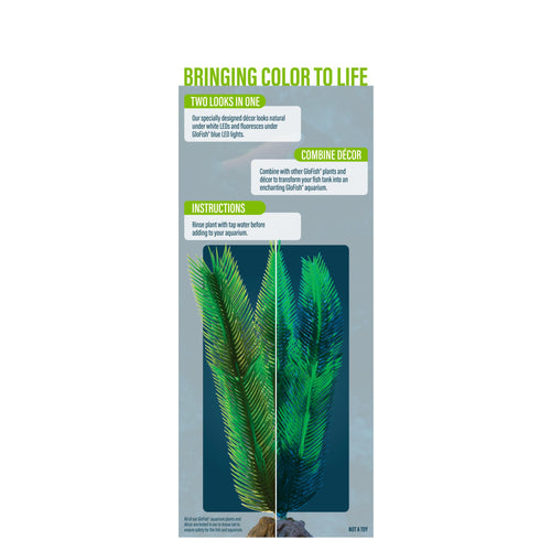 GloFish Plant Sea Grass Tank Accessory