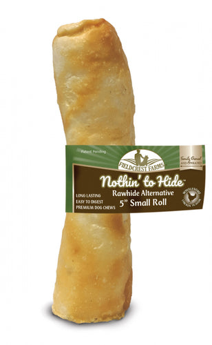 Fieldcrest Farms Nothin' to Hide Small Roll Chicken Dog Chews