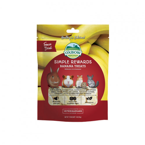 Oxbow Animal Health Simple Rewards Banana Treats