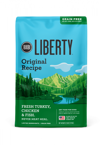 BIXBI LIBERTY Original (Turkey, Chicken, Fish) Kibble